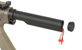 WE13 DSG 13" M4/AR-15 Knight's Armament Airsoft Riffel, 50 RPS, ETU - Tan