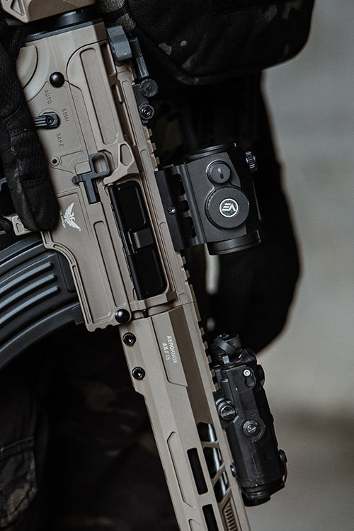 Scrapper 1x25 Rød dot SIGHT - Sort