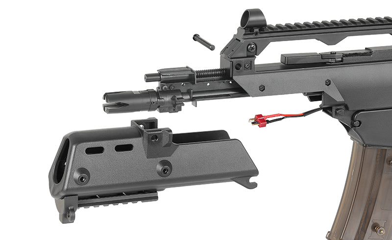 Licenseret H&K G36C CM.011 Replica med Eshooter ETU, GEN-2