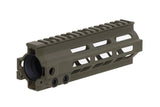 Specna Arms MK8-style M-LOK 7" mounting rail for M4/AR15 replicas - Olive