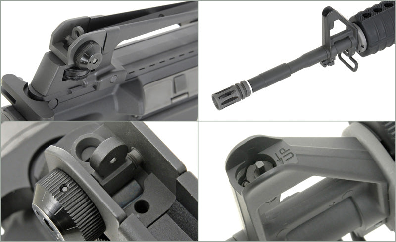 M4 GBBR Airsoft Riffel V3 - Sort