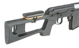 SVD Airsoft Bolt Action Sniper Riffel - Sort