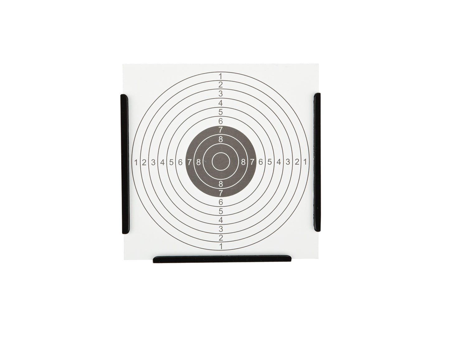 Metal measuring disc for 14x14 cardboard discs