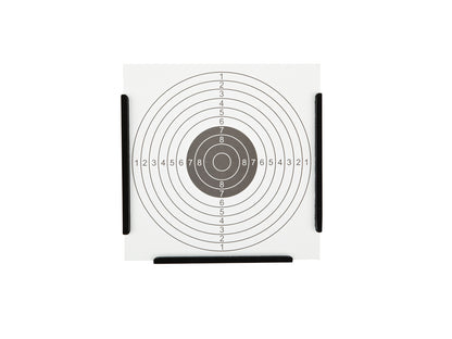 Metal measuring disc for 14x14 cardboard discs