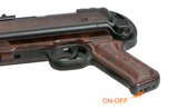 MP40 helmetal AEG maskinpistol Replica - Brown/Oxidized