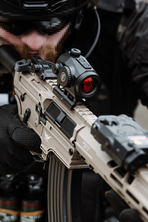 Scrapper 1x25 Rød dot SIGHT - Sort