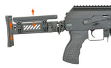 CM.113 AKM Taktisk Riffel Replica med Eshooter ETU, GEN-2