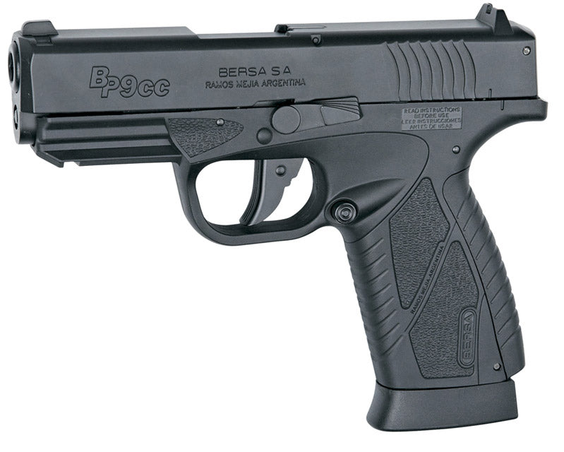 BERSA BP9CC, CO2, Blow Back (1,5 Joule)