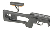 SVD Airsoft Bolt Action Sniper Riffel - Sort