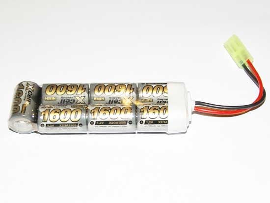 XCell NiMH Batteri 8,4V 1600mAh - Mini Type