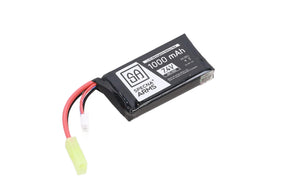 Specna Arms 7.4V 1000mAh 30C/60C LiPo battery for Tamiya mini PEQ