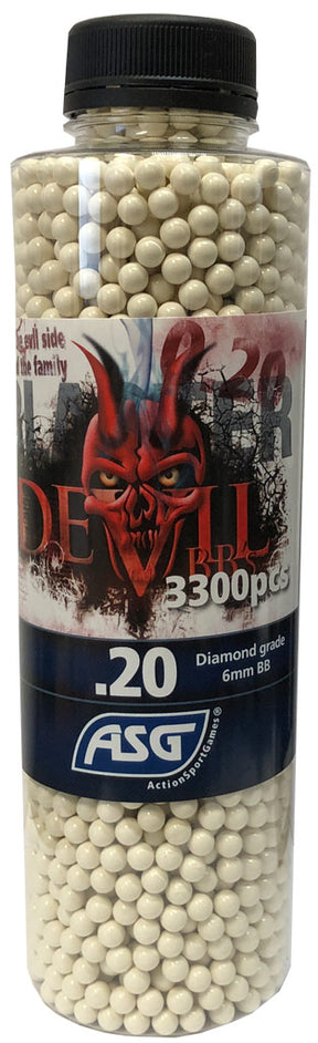 Blaster Devil, 0.20g, airsoft BB, 3300 stk. flaske