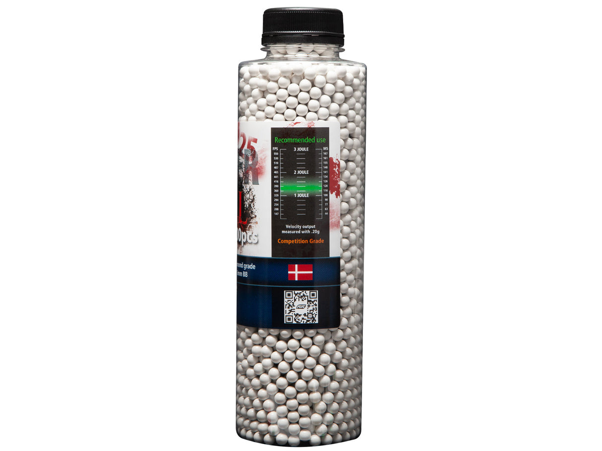 Blaster Devil, 0.25g, airsoft BB, 3300 stk. flaske
