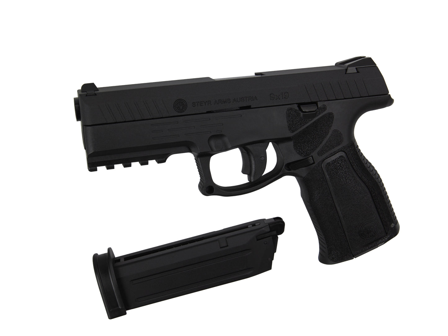 Steyr L9-A2, CO2 ( Gas Magasiner passer )