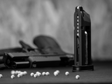 Steyr L9-A2, CO2 ( Gas Magasiner passer )