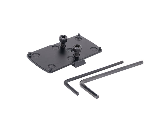 CZ P-10C Optic Ready Plate. Black
