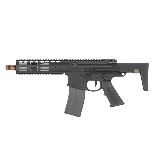 GBBR N4 Ghetto Blaster 7,94" Sort [EMG / Noveske / Double Eagle]