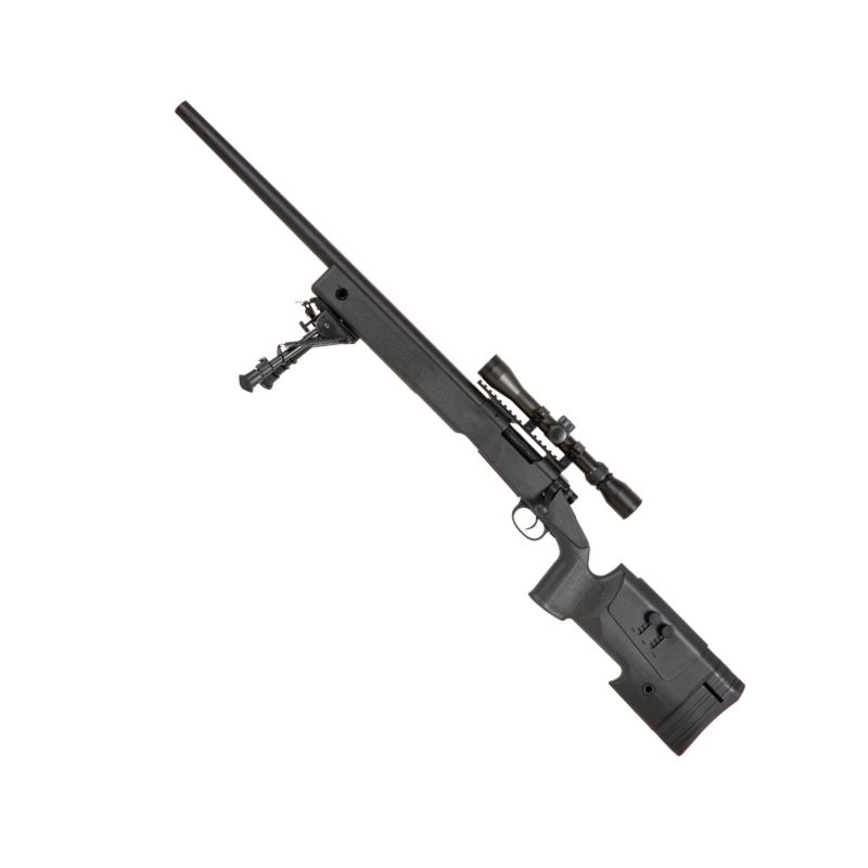 SA-S02 CORE™ Sniper Rifle med Scope og Bipod - Black