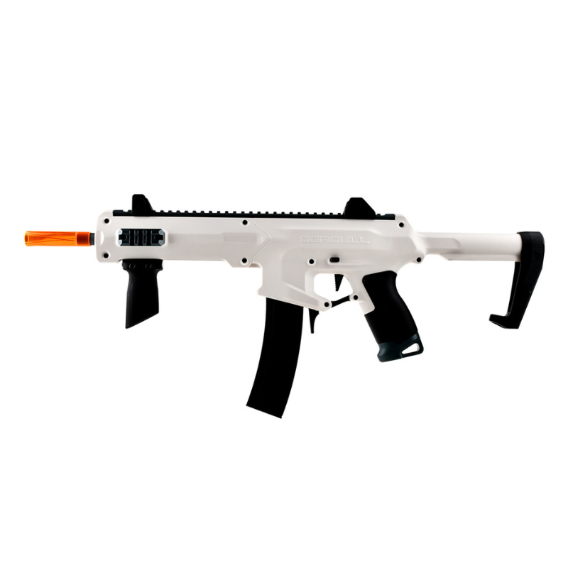 Worker Mod Seagull manuel springer blaster – korte skumpile (hvid)