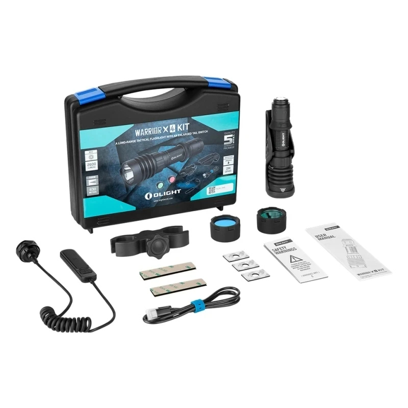 OLIGHT Warrior X 4 KIT Lommelygte 2600 lm