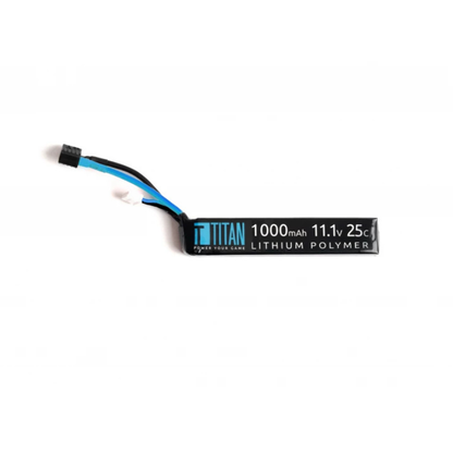 TITAN Li-Po Batteri 11.1V 1000mAh 25C – Stick (Buffer) T-Dean