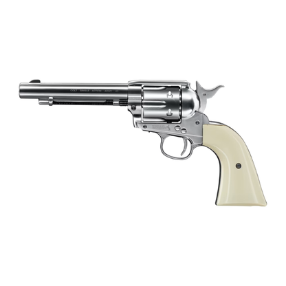 Colt SAA .45 Peacemaker 5.5” CO2 Pellet 3J - Nickel