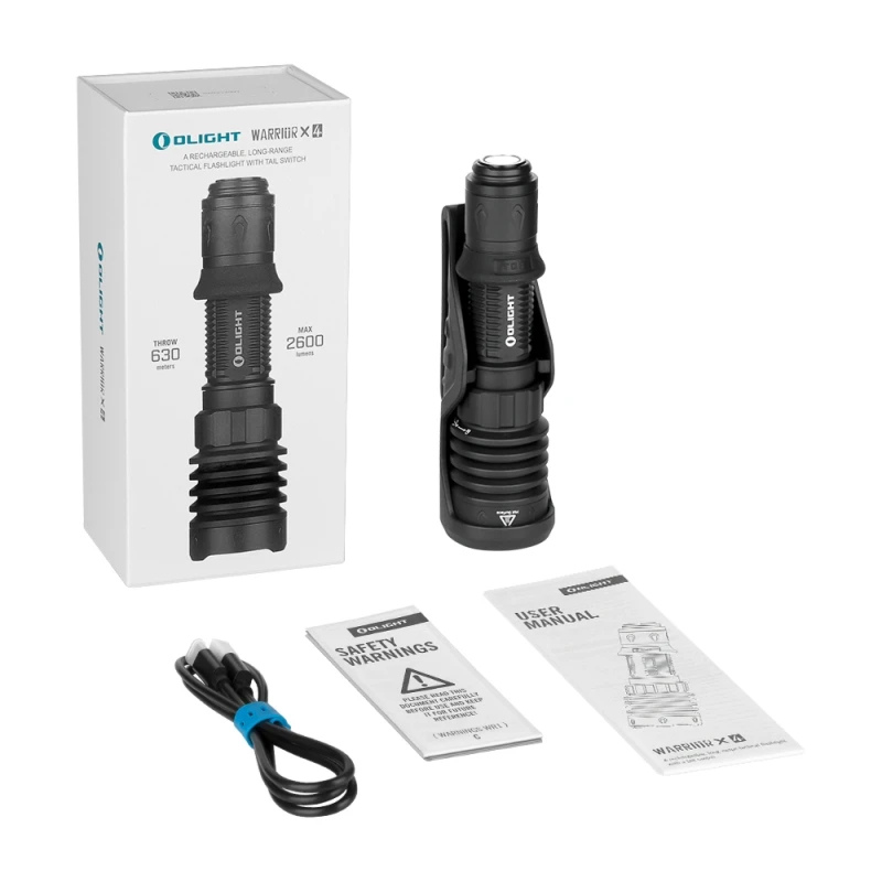 OLIGHT Warrior X 4 Lommelygte 2600 lm