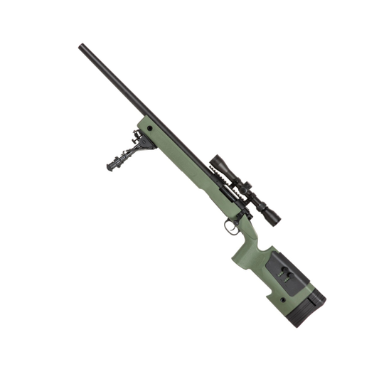 SA-S02 CORE™ Sniper Rifle med Scope og Bipod - Olive Drab