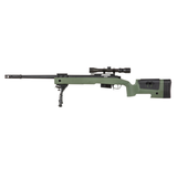 Specna Arms SA-S03 CORE Sniper Riffel med Scope og Bipod Olive