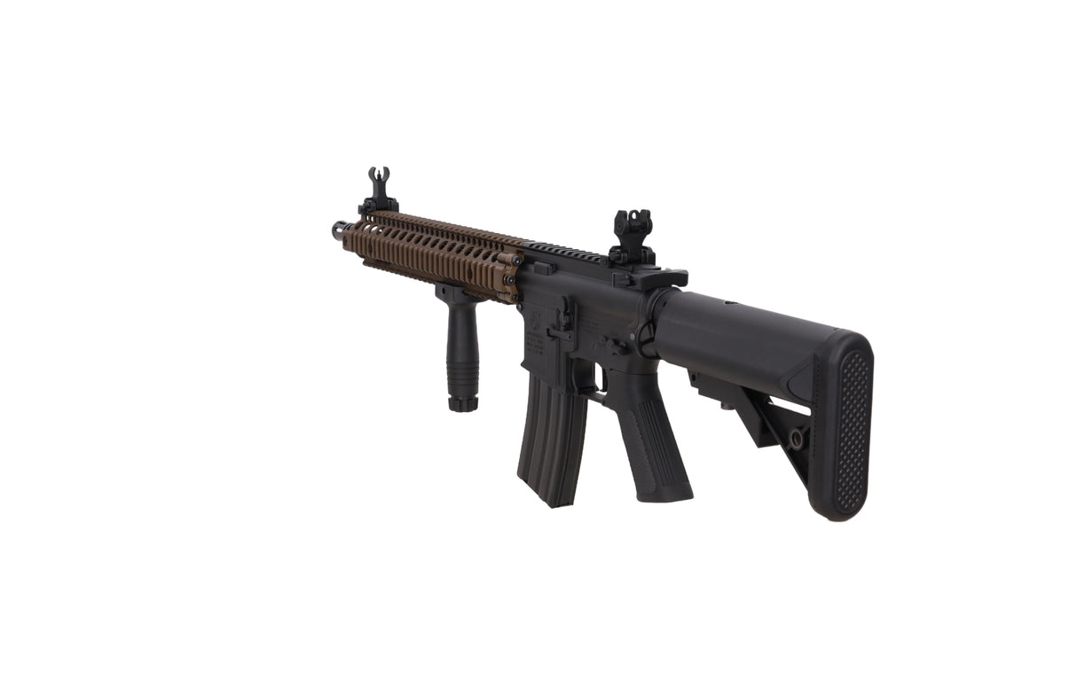 Colt x Daniel Defense MK18 SA-P26 PRIME BLDC AEG Assault Rifle 14.5" – Chaos Bronze