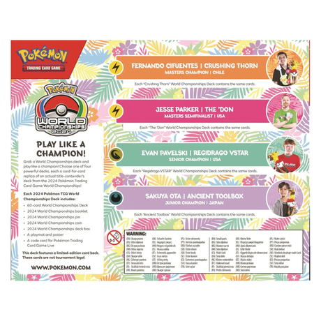 Pokémon TCG 2024 World Championships Deck