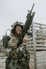 Colt M715/M16A2 C7 GBBR Replica CGS Lightning Serie - Sort