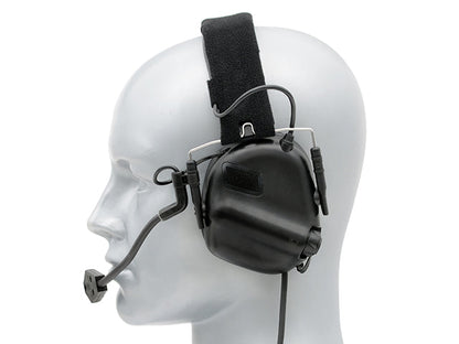 M32 Electronic Hearing Protection w/ Microphone - Black