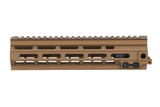 Specna Arms MK8-style M-LOK 9.5" mounting rail for M4/AR15 replicas - Chaos Bronze