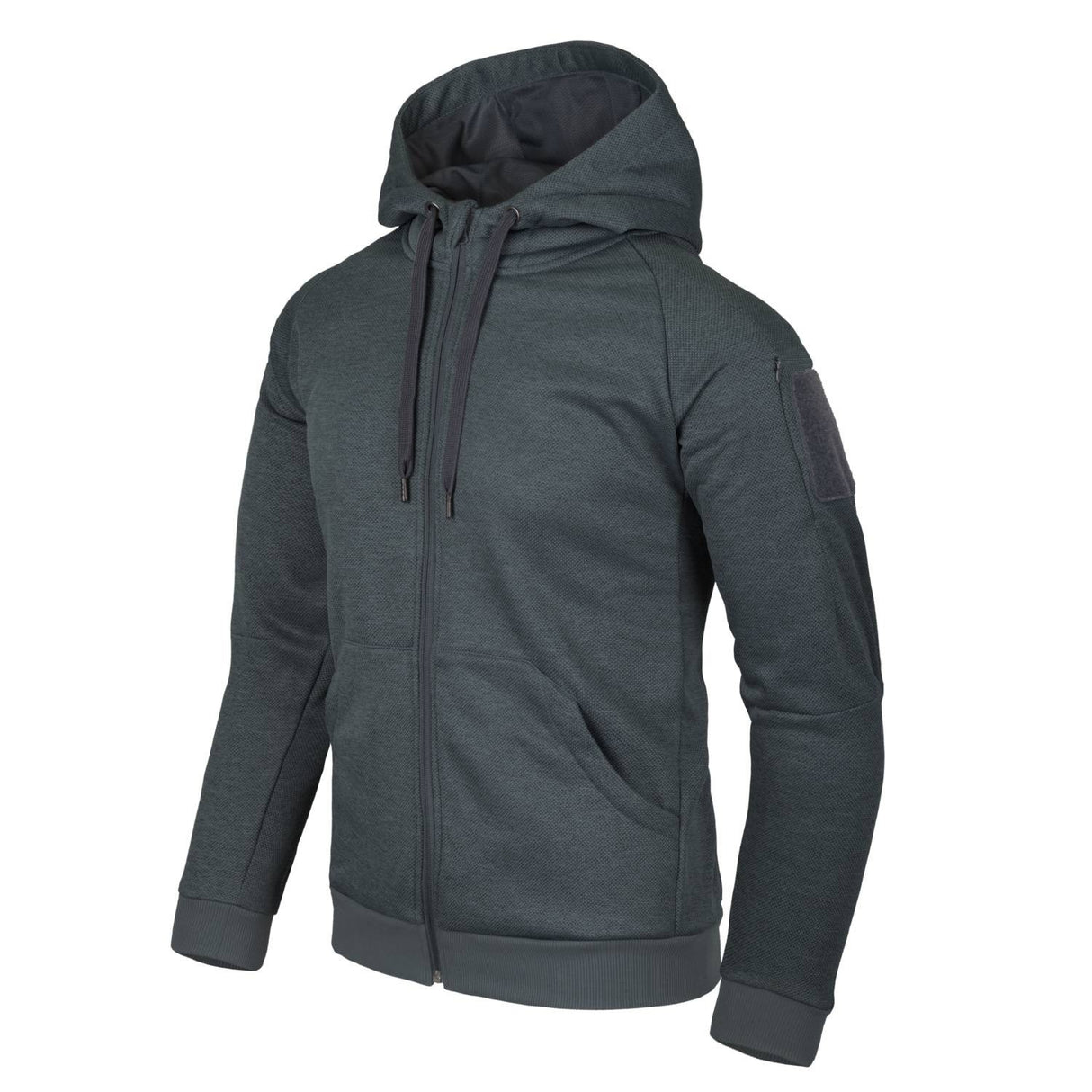 HELIKON URBAN TACTICAL HOODIE (FullZip) - Melange Black/Grey
