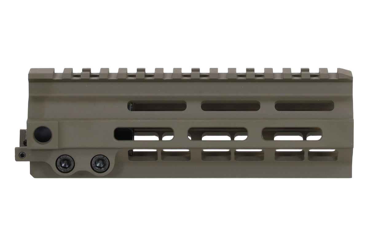 Specna Arms MK8-style M-LOK 7" mounting rail for M4/AR15 replicas - Olive