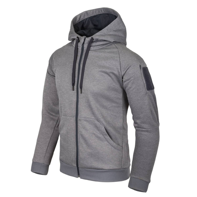 HELIKON URBAN TACTICAL HOODIE (FullZip) - Melange Grey