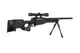 SA-S11 Sniper m/ Kikkert og Bipod 3 Joule - Sort