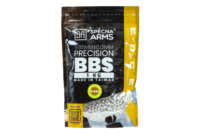 Airsoft BBs Precision 0,43g Specna Arms EDGE ULTRA™ BIO 1 kg White