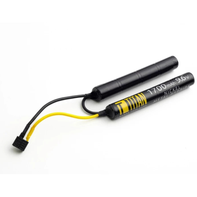 TITAN NiMH Batteri 9.6V 1700mAh – Nunchuk (Dual) T-Dean