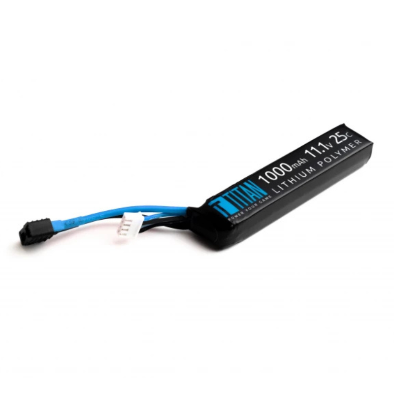 TITAN Li-Po Batteri 11.1V 1000mAh 25C – Stick (Buffer) T-Dean