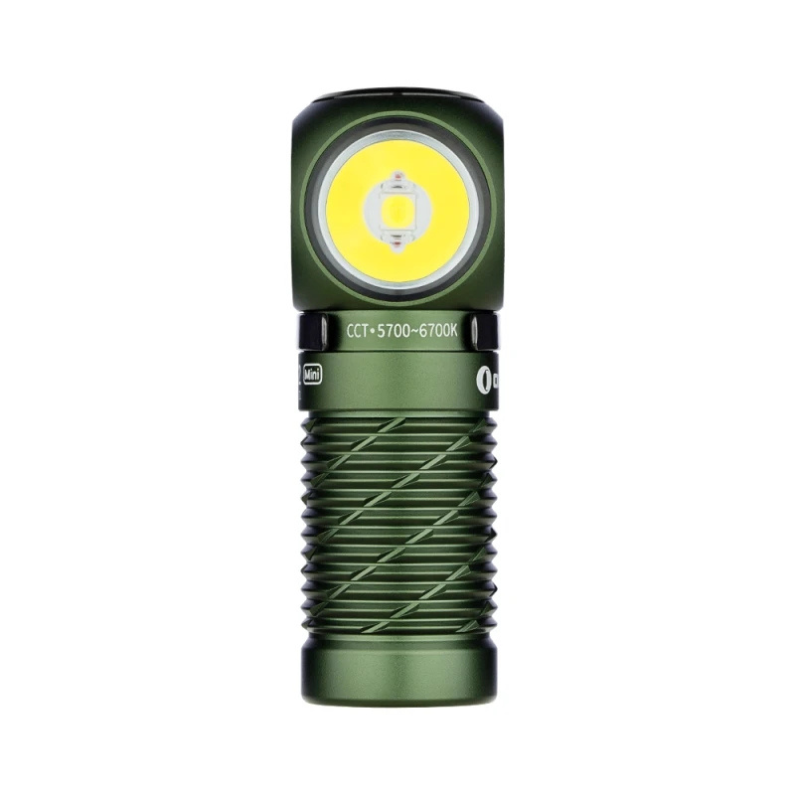 OLIGHT Perun 2 Mini Genopladelig Pandelygte 1100 lm Grøn