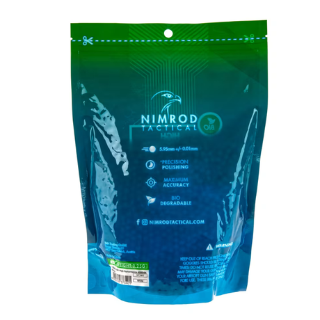 Nimrod milijøvenlig kugle - 0,25g