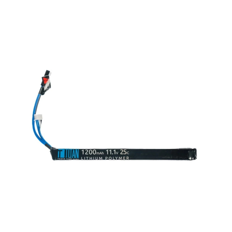 TITAN Li-Po Batteri 11.1V 1200mAh 25C – Stick (AK) Small Tamiya