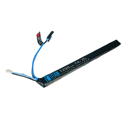 TITAN Li-Po Batteri 7.4V 1200mAh 25C – Stick (AK) Small Tamiya