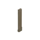 S-Mag mid cap magasin 100 BB X series - Olive