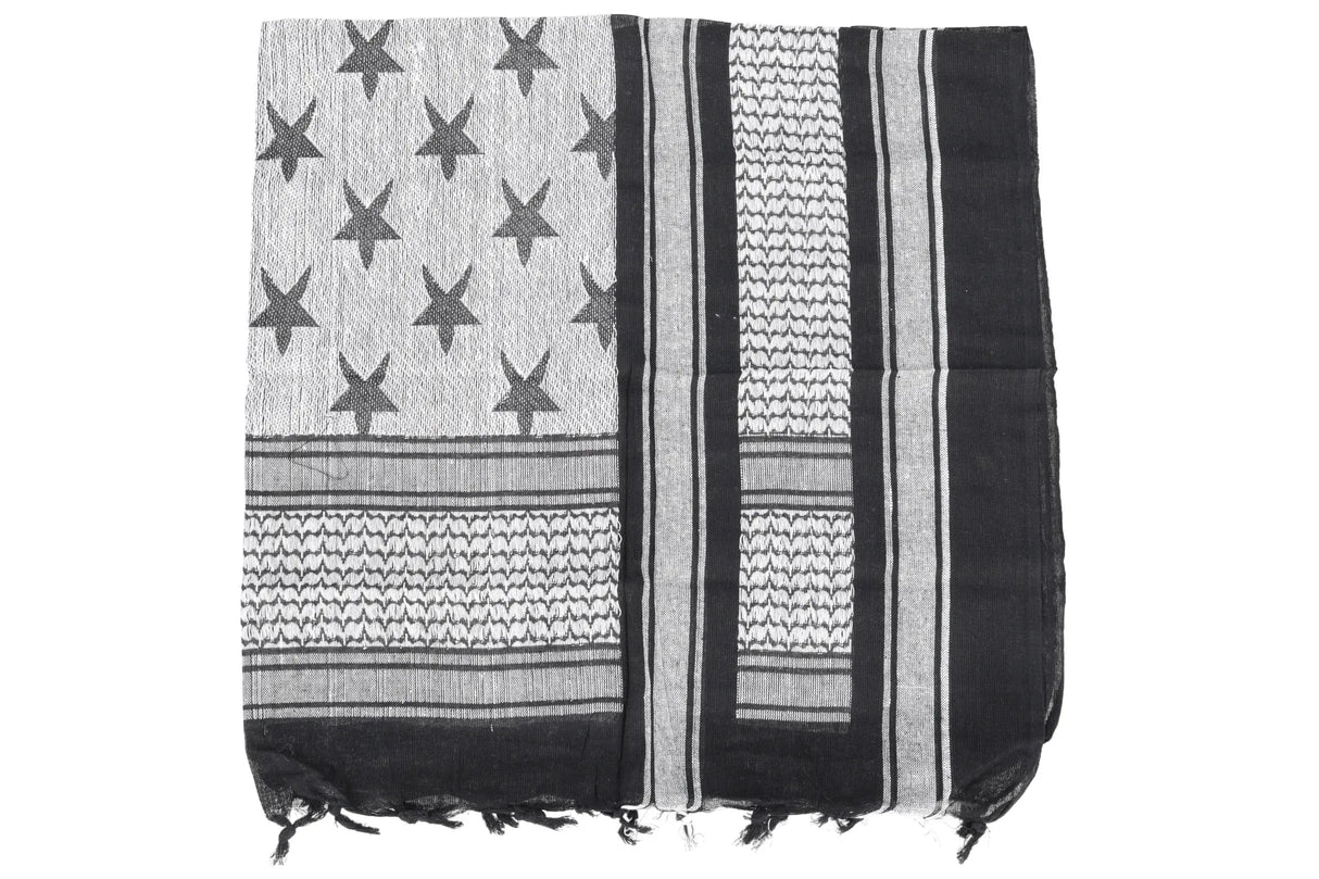 Specna Arms Shemagh Stars Sling Black and White