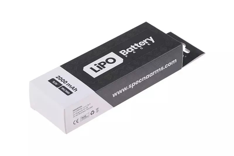 LiPo 11.1V 2000 mAh 15/30C Batteri - Butterfly