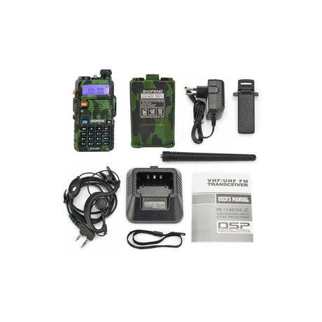 Baofeng UV-5R camouflage dual-band airsoft radio | Airsoftgeek