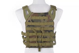 Jump Laser-Cut Tactical Vest - WOODLAND
